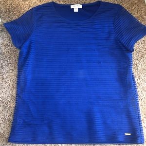 Calvin Klein short sleeve blouse